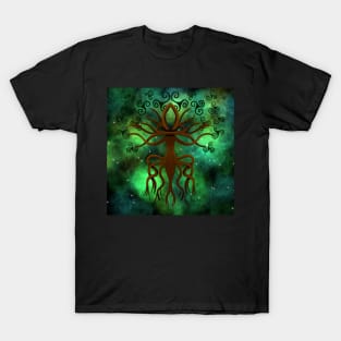 Yggdrasil with Triquetra T-Shirt